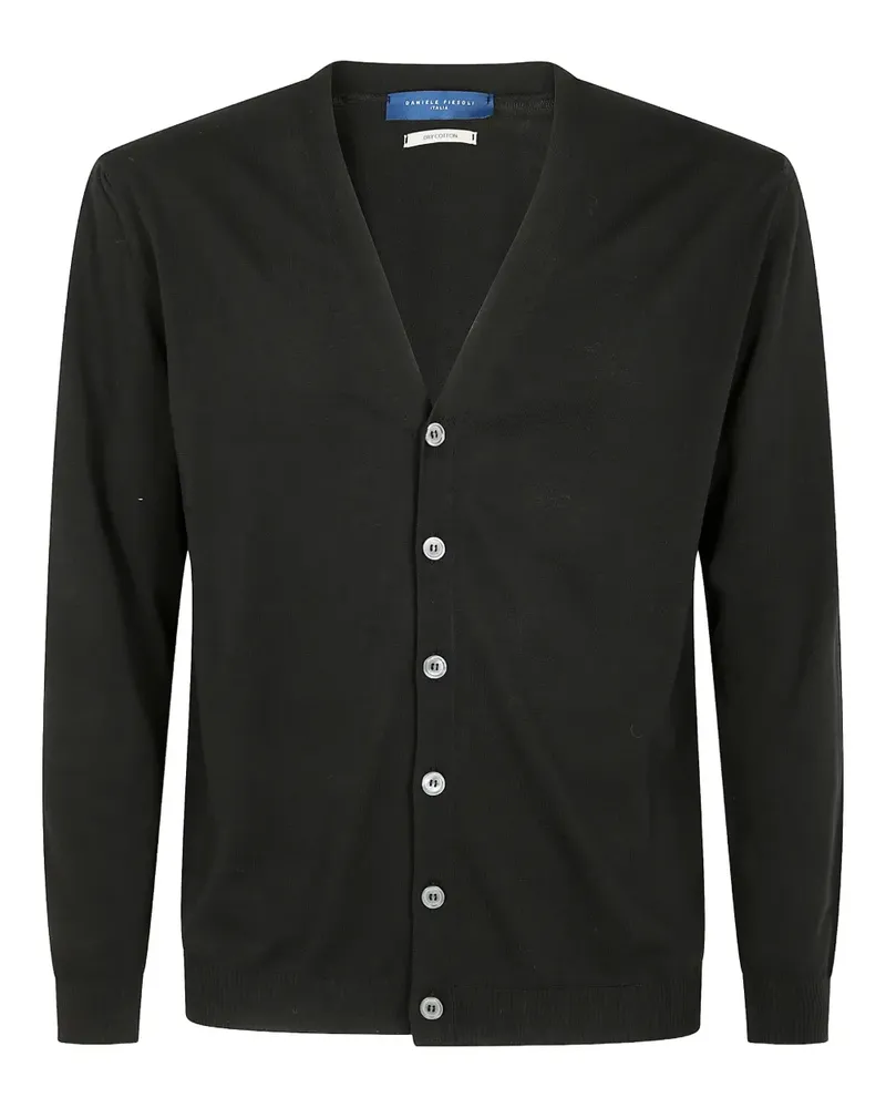 Daniele Fiesoli Cardigan aus Baumwolle - Schwarz Schwarz