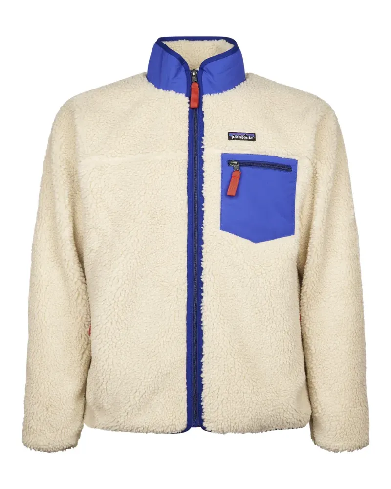 Patagonia Retro-X Jacke mit Fleece-Struktur - Nude Nude