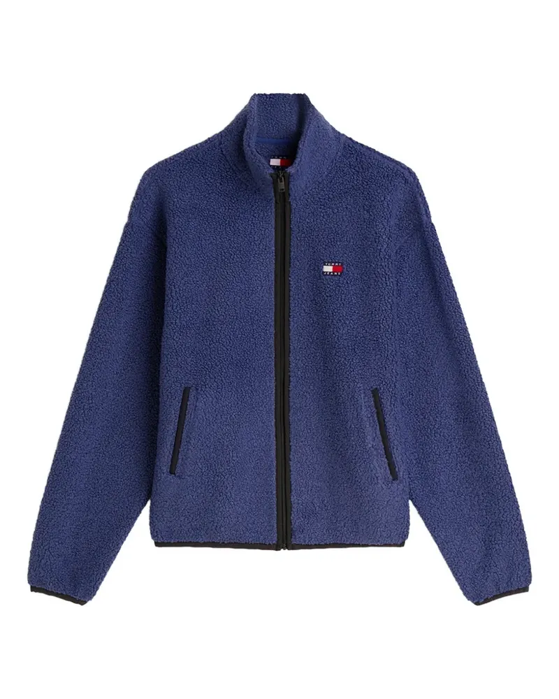 Tommy Hilfiger Fleecejacke mit Reißverschluss - Blau Blau