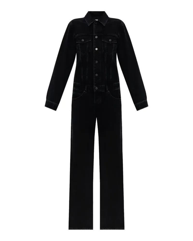 AGOLDE Rena denim jumpsuit - Schwarz Schwarz