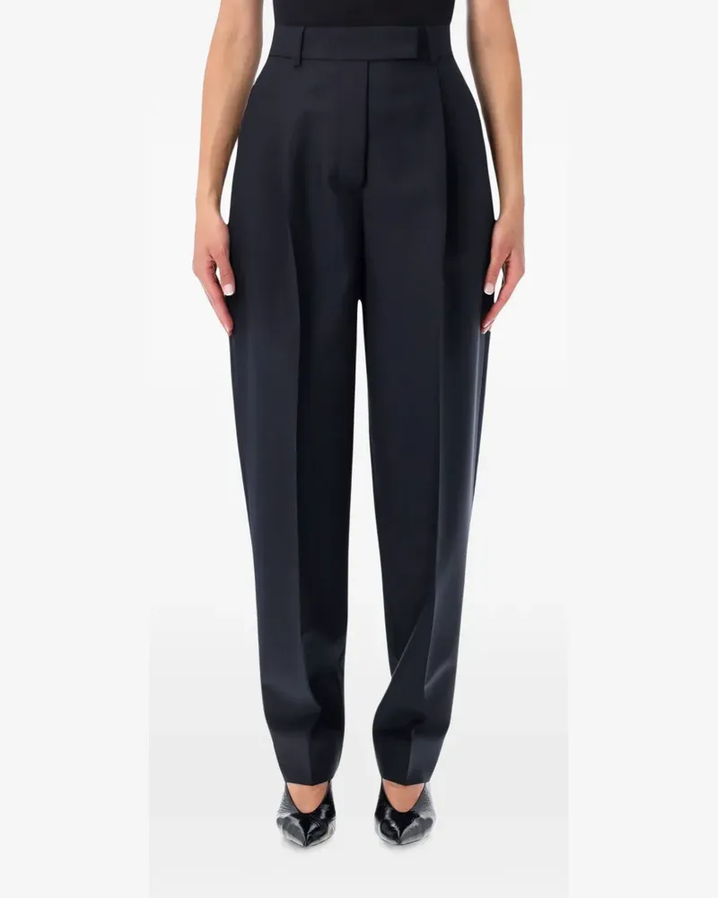 Róhe Hose mit Falten - Blau Blau