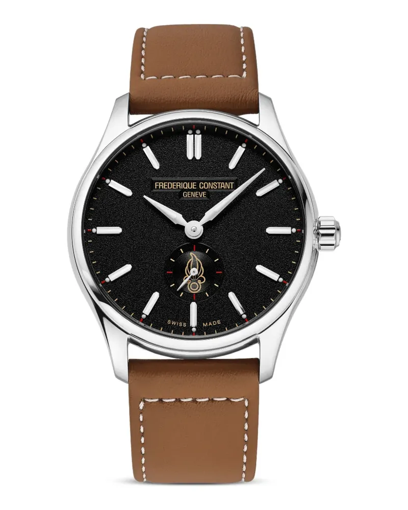 Frédérique Constant Classics Index Small Seconds Armbanduhr 39mm - Schwarz Schwarz