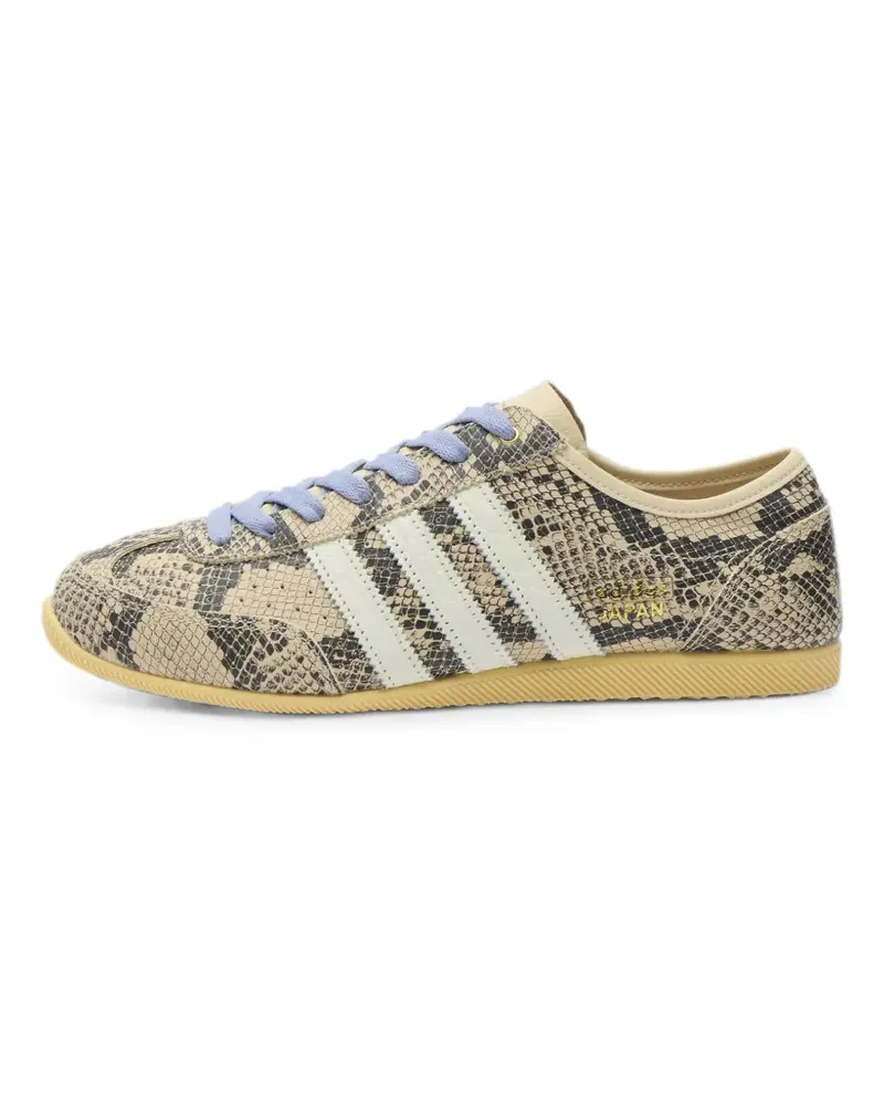 adidas Japan Decon snakeskin-effect sneakers - Nude Nude