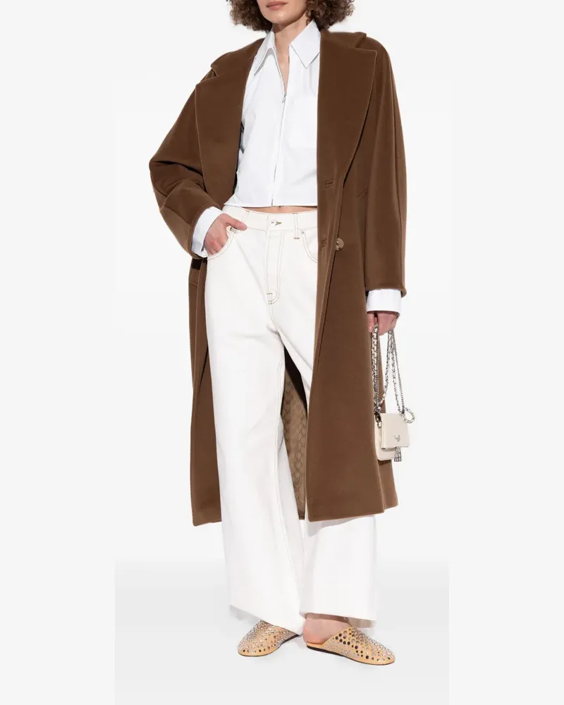 Tory Burch Flache Mules mit Nieten - Braun Braun