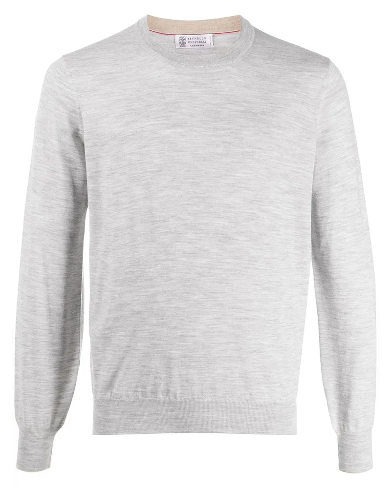Brunello Cucinelli Pullover mit lockerem Schnitt - Grau Grau
