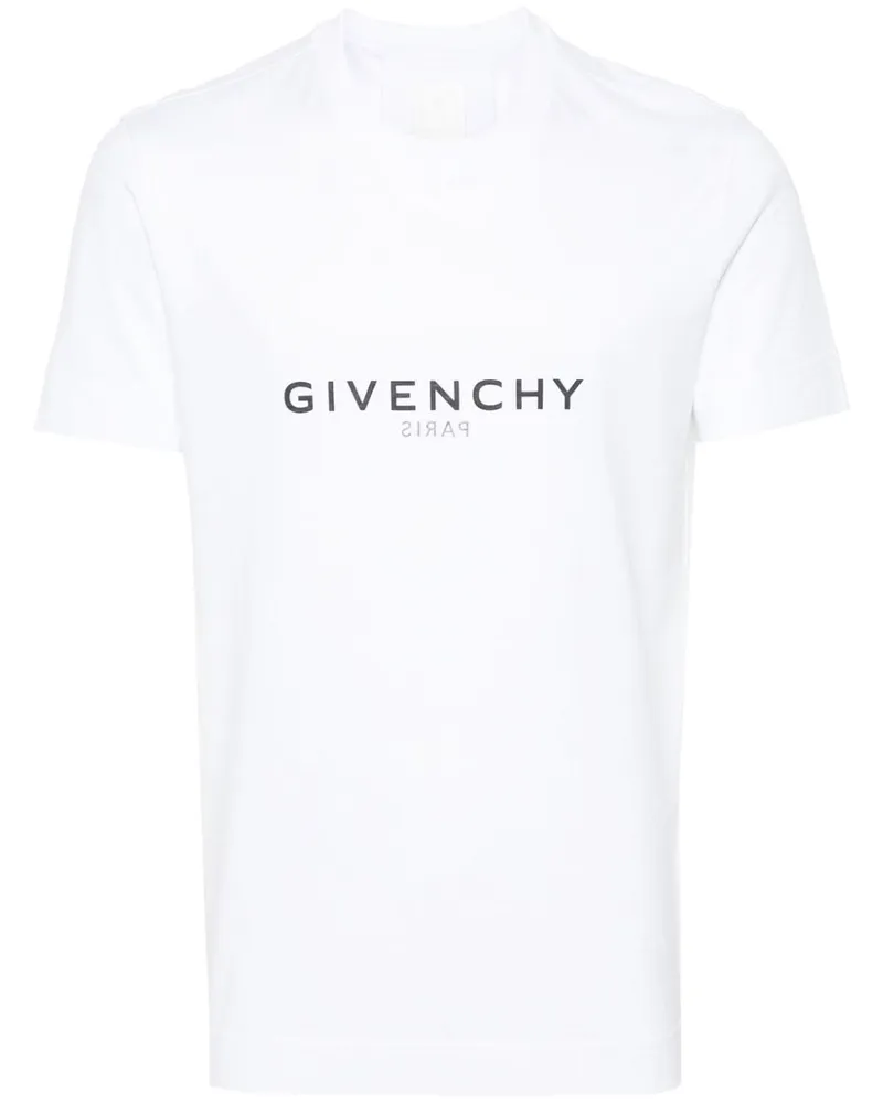 Givenchy T-Shirt mit Logo-Print - Weiß Weiß