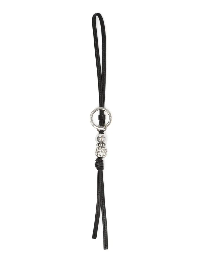 Jimmy Choo Spheres Taschenanhänger - Schwarz Schwarz