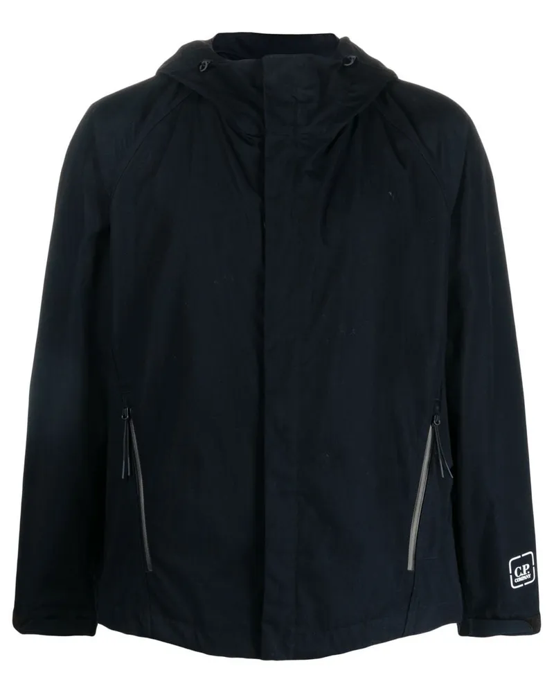 C.P. Company Kapuzenjacke mit Reißverschluss - Blau Blau