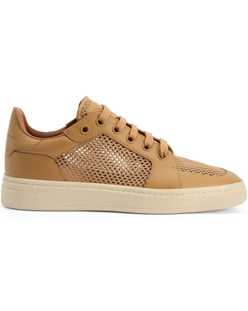 Giuseppe Zanotti Sneakers aus Leder - Braun Braun
