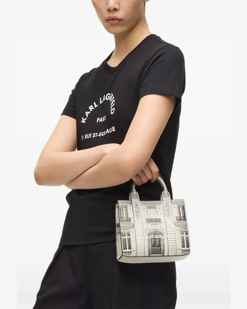 Karl Lagerfeld Mini Rue St-Guillaume Maison Tote Bag - Nude Nude