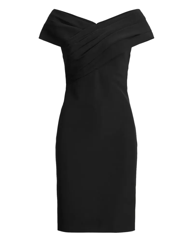 Ralph Lauren off-shoulder midi dress - Schwarz Schwarz