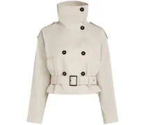 Cropped-Bomberjacke - Nude