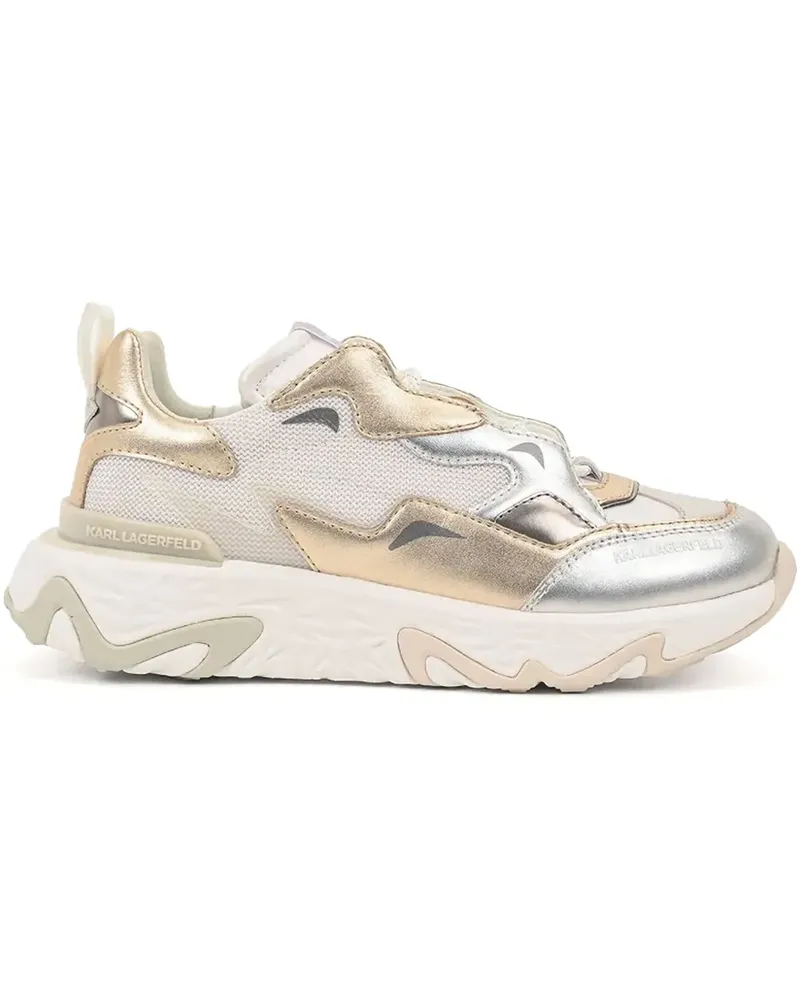 Karl Lagerfeld Sneakers mit Logo-Detail - Gold Gold