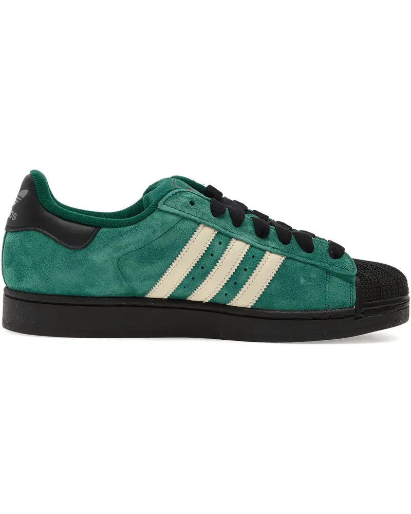 adidas Superstar II striped sneakers - Grün Grün