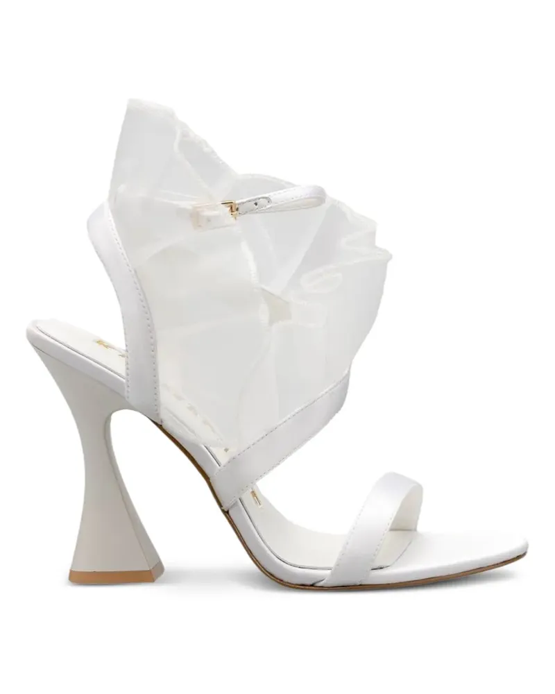 Kat Maconie Sandalen mit Rüschen - Weiß Weiß