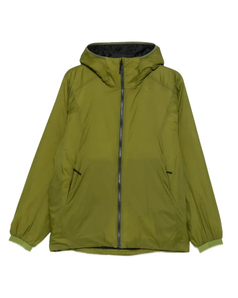 Goldwin hooded-zipped jacket - Grün Grün