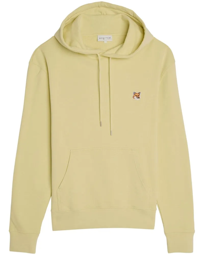 Kitsuné Fox Head' Hoodie Gelb