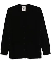 Semicouture Cardigan mit Schlitzen an der Seite Schwarz