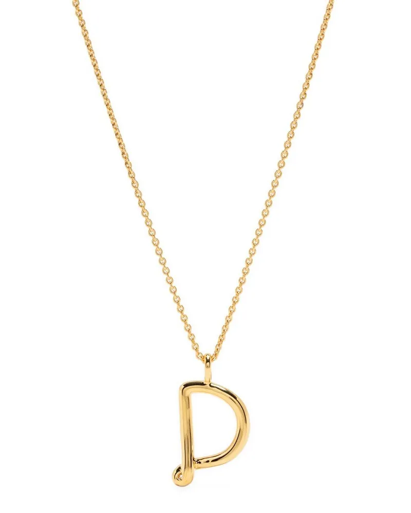 Missoma Curly Molten Halskette - Gold Gold