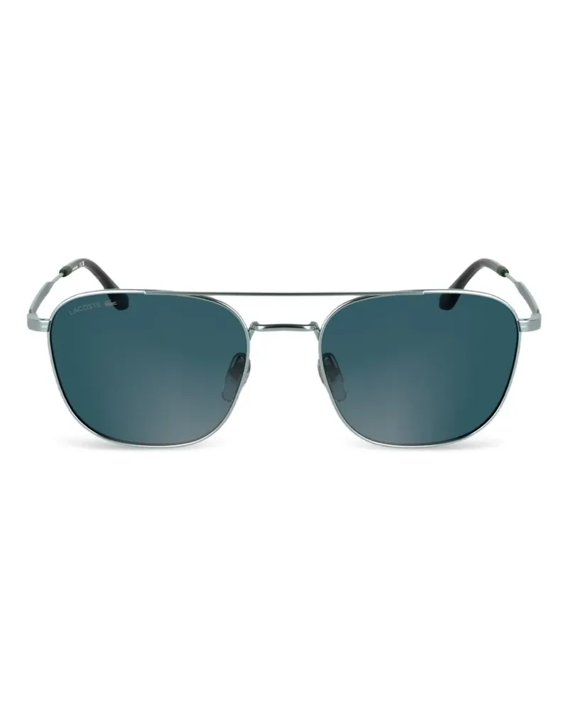 Lacoste Getönte Pilotenbrille - Silber Silber