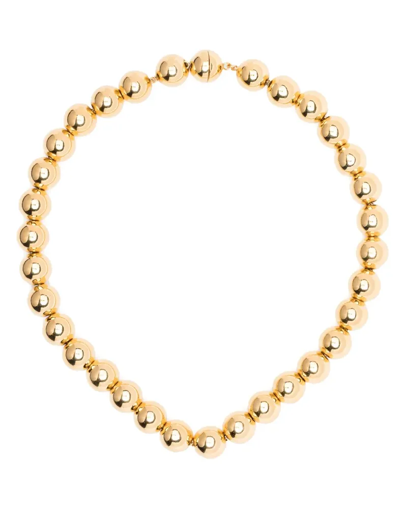 Jil Sander Choker mit Perlen - Gold Gold