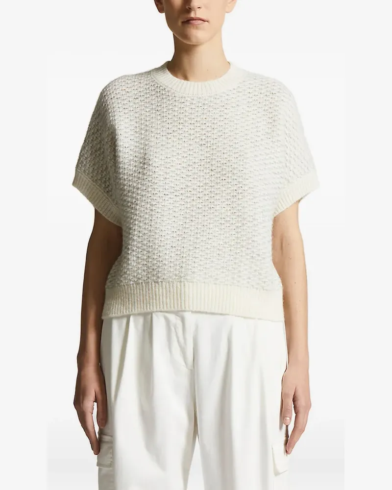 Peserico Strukturiertes Strickoberteil - Nude Nude