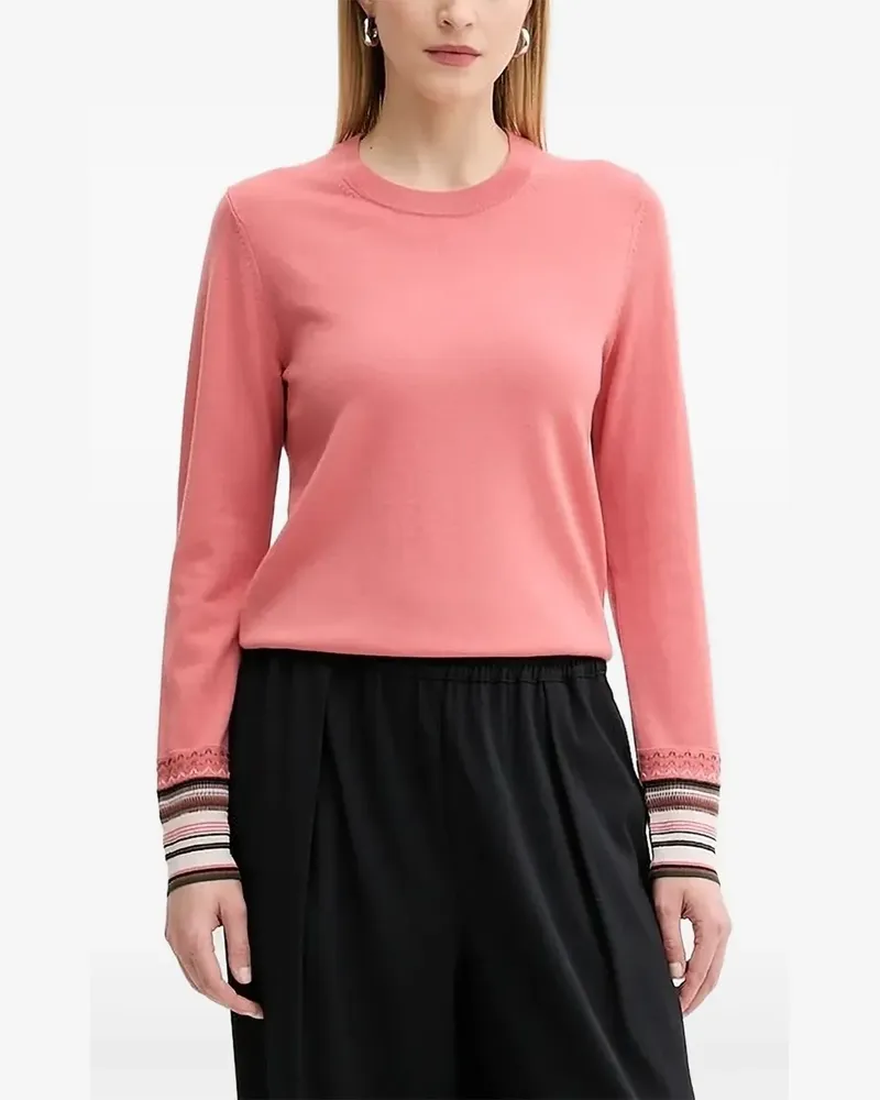 Paul Smith Pullover mit verzierten Bündchen - Rosa Rosa