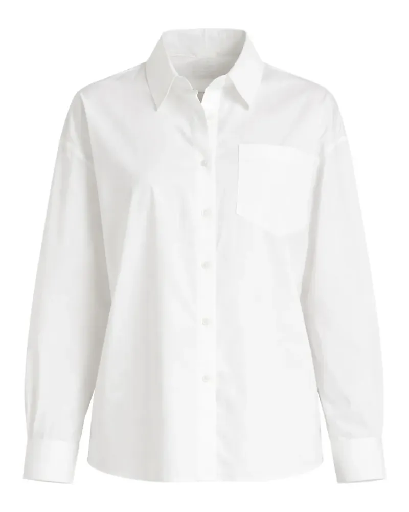 Liviana Conti Glenda pocket shirt - Weiß Weiß