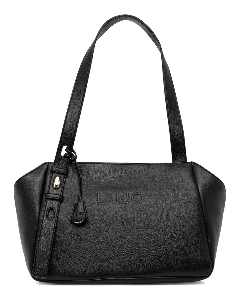 Liu Jo logo-embossed tote bag - Schwarz Schwarz