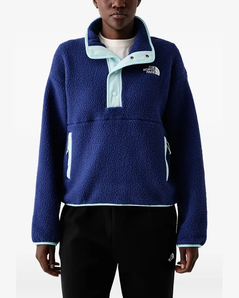The North Face Cragmont 1/2 Fleecejacke - Blau Blau