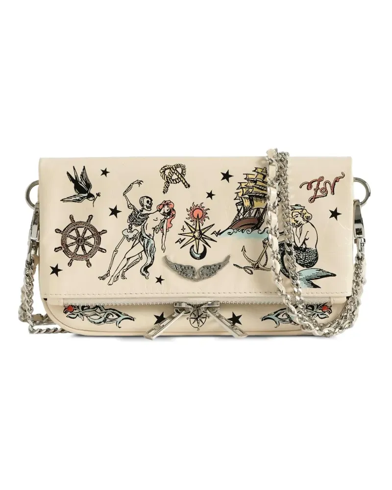 Zadig & Voltaire Mini Rock Clutch - Nude Nude