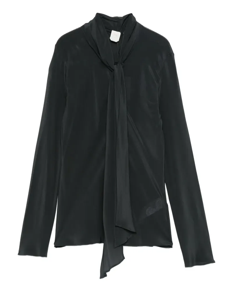 MONOCHROME Atalia Hemd mit Bindedetail - Grau Grau