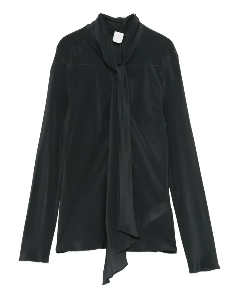 MONOCHROME Atalia tie-detail shirt - Grau Grau