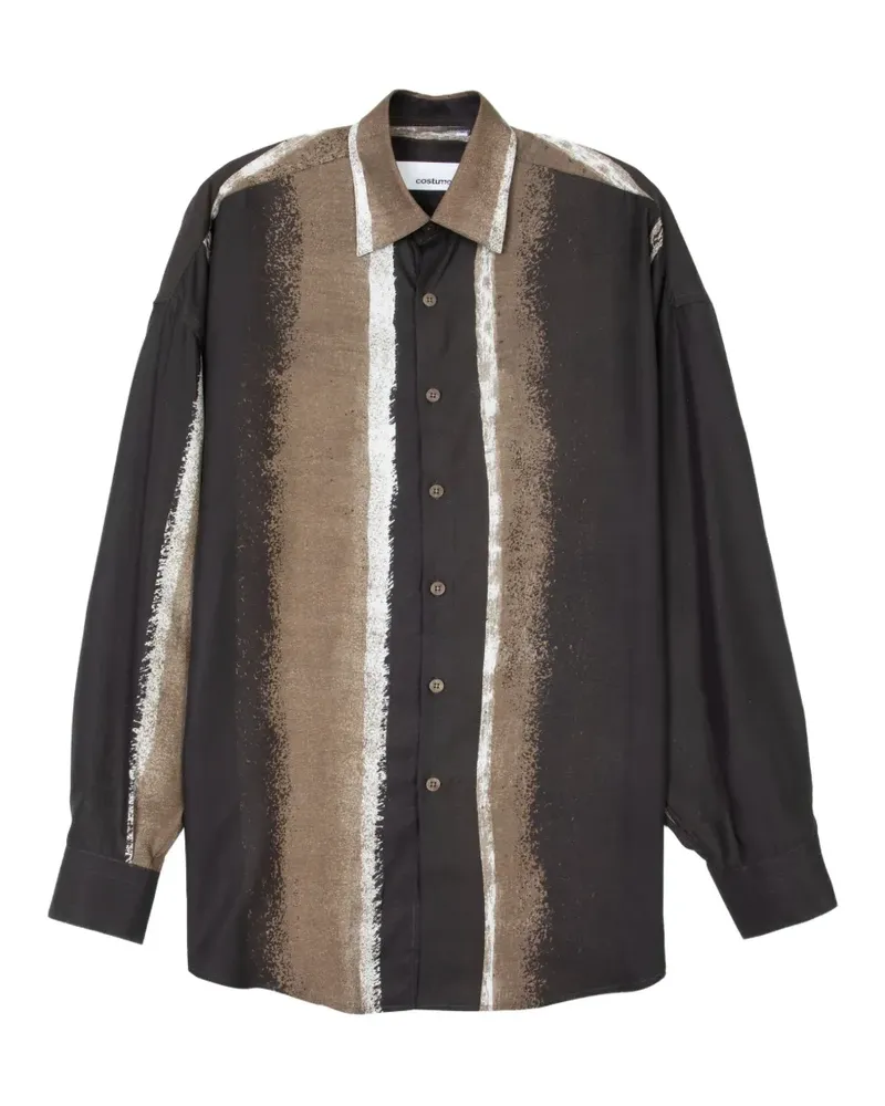 Costumein striped shirt - Schwarz Schwarz