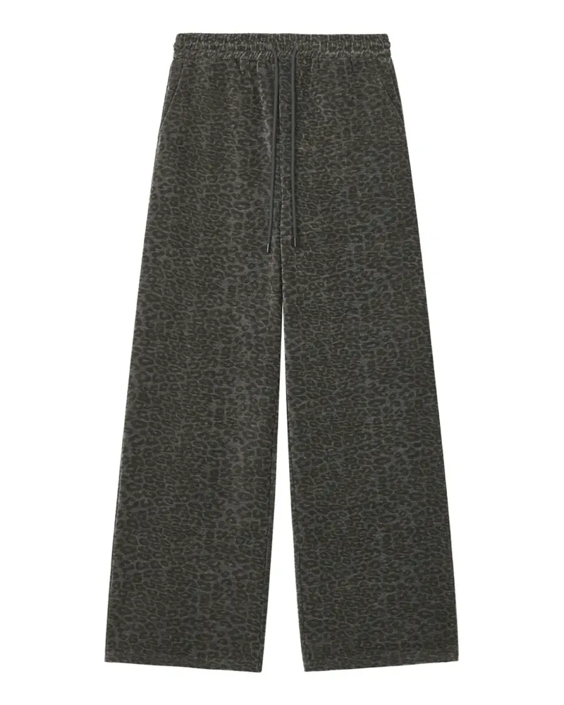 Tout a Coup Jogginghose mit Leopardenprint - Grau Grau