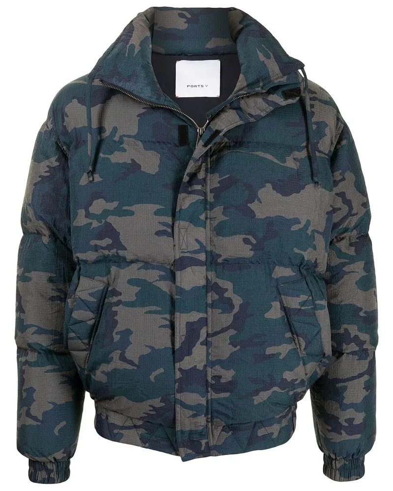 Ports V Heart Earth Jacke - Blau Blau