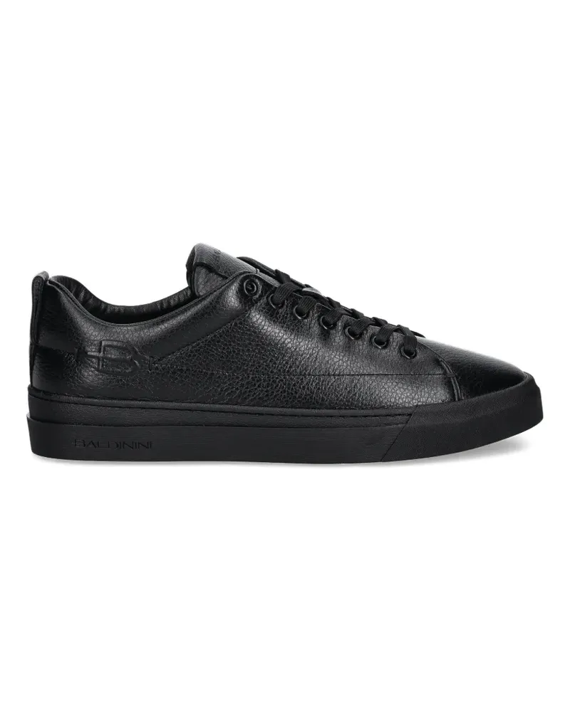 Baldinini lace-up leather sneakers - Schwarz Schwarz