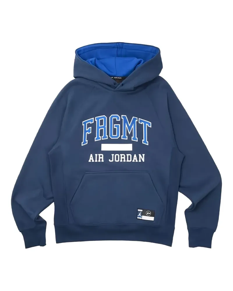 Jordan x Fragment Fleece-Hoodie - Blau Blau