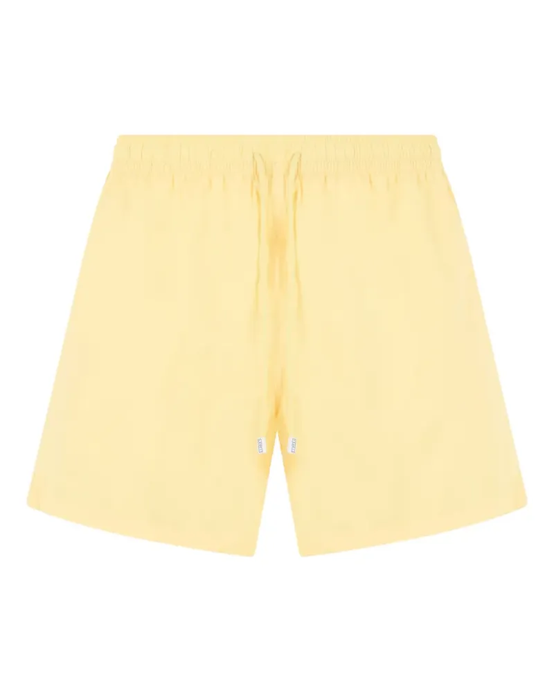 Fedeli drawstring elasticated swim shorts - Gelb Gelb