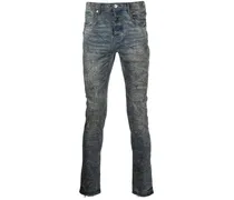 P001 Skinny-Jeans im Distressed-Look