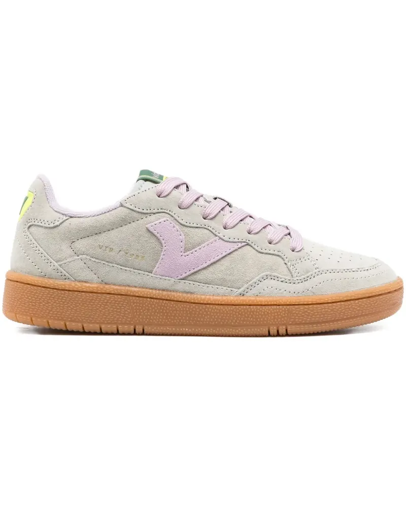Victoria suede sneakers - Nude Nude