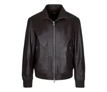 Mander Lederjacke - Braun