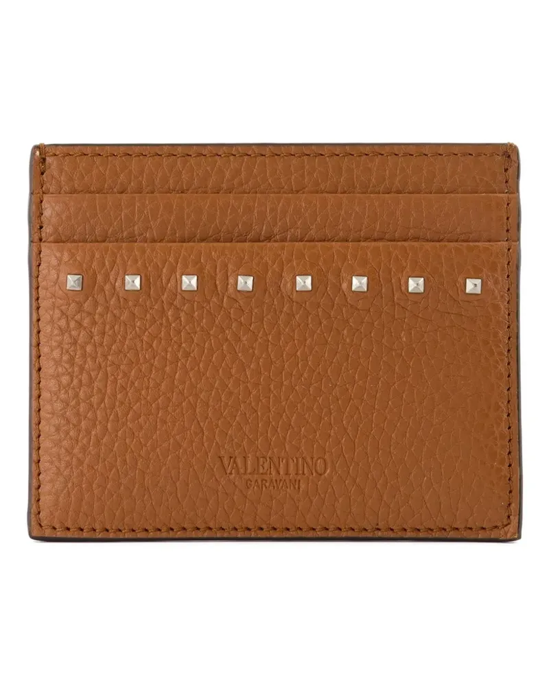 Valentino Garavani Rockstud Kartenetui - Braun Braun