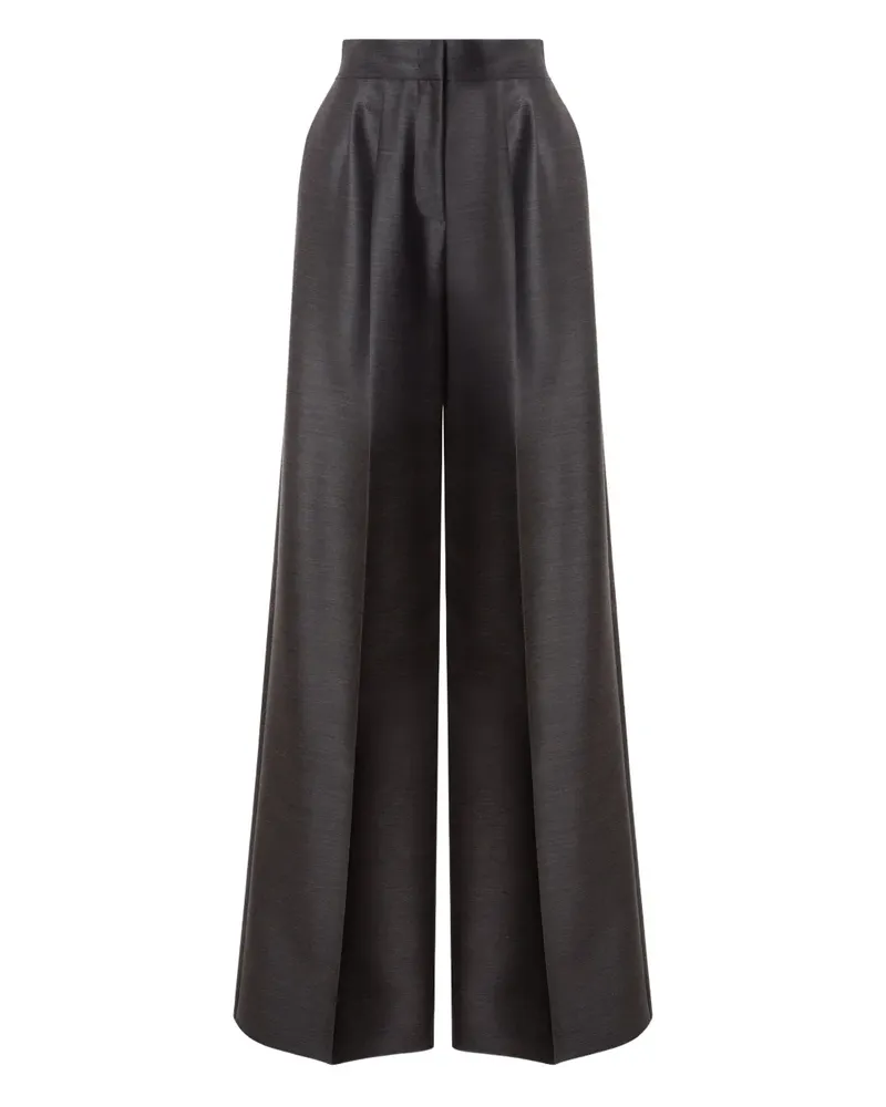 Alberta Ferretti Hose mit hohem Bund - Grau Grau