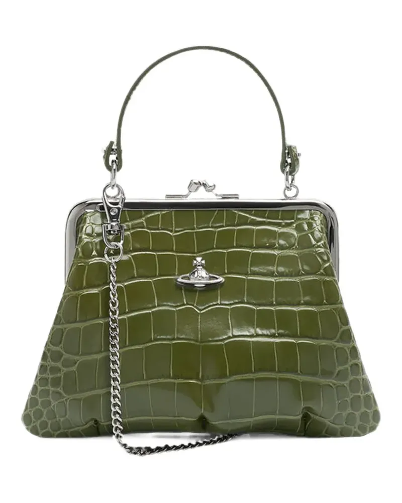 Vivienne Westwood Granny Frame purse tote bag - Grün Grün