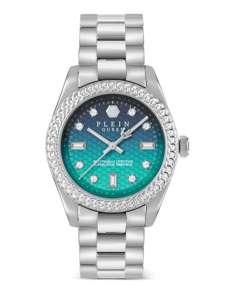 Philipp Plein Queen Armbanduhr 36mm - Blau Blau