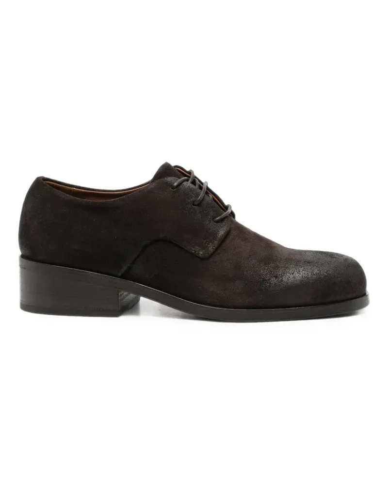 Marsèll distressed-effect leather Derby shoes - Braun Braun
