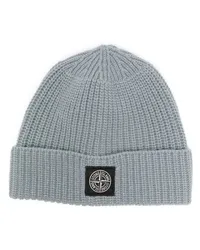 Stone Island Beanie mit Kompass-Applikation Grün