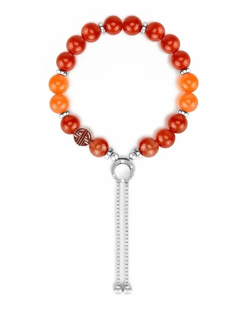 Shanghai Tang Tang of Fire Armband mit Achat - Silber Silber