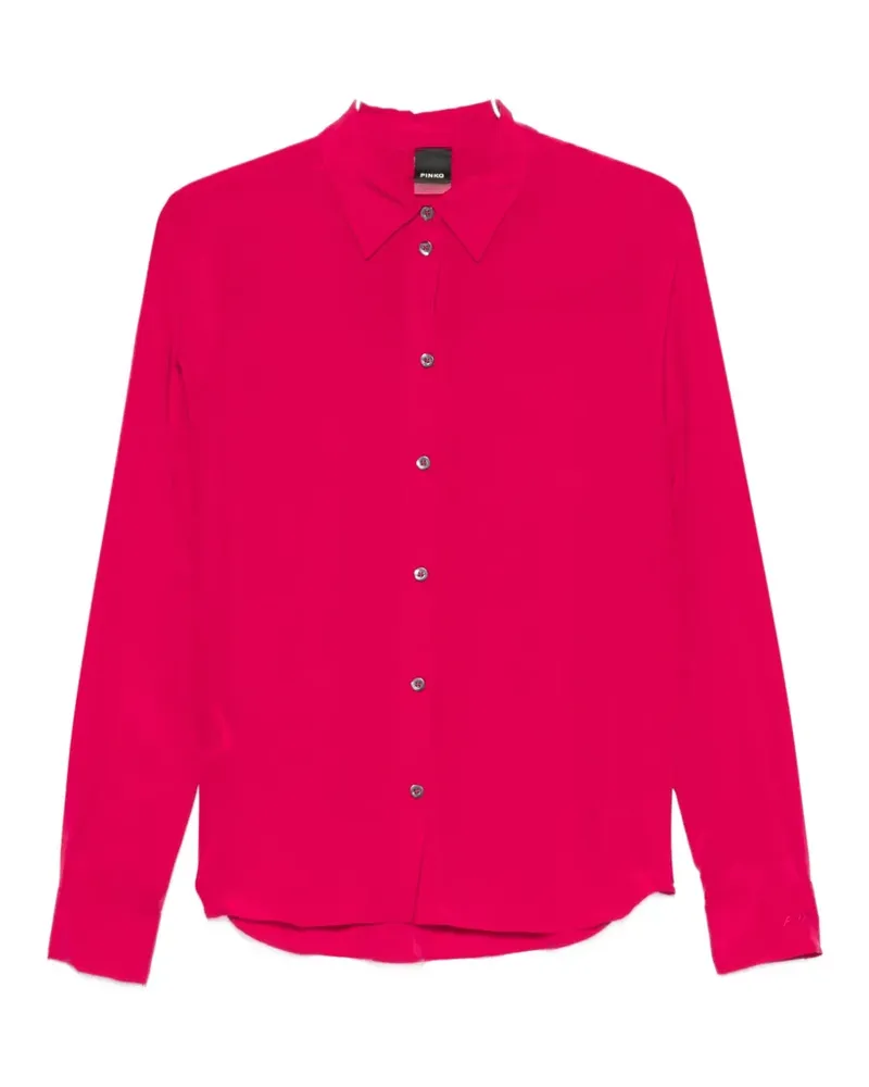 Pinko Crackers silk shirt - Rot Rot
